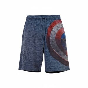 Marvel Blue and Red Superhero Shorts